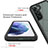 Custodia Silicone Trasparente Laterale 360 Gradi Cover M02 per Samsung Galaxy S21 Plus 5G