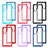 Custodia Silicone Trasparente Laterale 360 Gradi Cover M02 per Samsung Galaxy S21 Ultra 5G