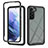 Custodia Silicone Trasparente Laterale 360 Gradi Cover M02 per Samsung Galaxy S23 5G