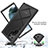 Custodia Silicone Trasparente Laterale 360 Gradi Cover M03 per Samsung Galaxy S21 Ultra 5G