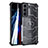 Custodia Silicone Trasparente Laterale 360 Gradi Cover M06 per Samsung Galaxy S21 Plus 5G