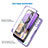 Custodia Silicone Trasparente Laterale 360 Gradi Cover MJ1 per Samsung Galaxy M32 5G