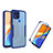 Custodia Silicone Trasparente Laterale 360 Gradi Cover MJ1 per Xiaomi POCO C31 Blu