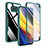 Custodia Silicone Trasparente Laterale 360 Gradi Cover MJ1 per Xiaomi Poco X3 NFC Verde