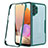 Custodia Silicone Trasparente Laterale 360 Gradi Cover MJ2 per Samsung Galaxy M32 5G