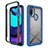 Custodia Silicone Trasparente Laterale 360 Gradi Cover per Motorola Moto E20