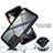 Custodia Silicone Trasparente Laterale 360 Gradi Cover per Motorola Moto G 5G (2022)