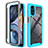 Custodia Silicone Trasparente Laterale 360 Gradi Cover per Motorola Moto G22
