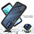 Custodia Silicone Trasparente Laterale 360 Gradi Cover per Motorola Moto G41