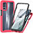 Custodia Silicone Trasparente Laterale 360 Gradi Cover per Motorola Moto G62 5G Rosa Caldo