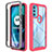 Custodia Silicone Trasparente Laterale 360 Gradi Cover per Motorola Moto G71 5G