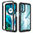 Custodia Silicone Trasparente Laterale 360 Gradi Cover per Motorola Moto G71s 5G