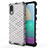 Custodia Silicone Trasparente Laterale 360 Gradi Cover per Samsung Galaxy A02