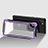 Custodia Silicone Trasparente Laterale 360 Gradi Cover per Samsung Galaxy A81 Viola