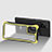 Custodia Silicone Trasparente Laterale 360 Gradi Cover per Samsung Galaxy A91 Giallo