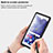Custodia Silicone Trasparente Laterale 360 Gradi Cover per Samsung Galaxy S21 Ultra 5G