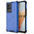 Custodia Silicone Trasparente Laterale 360 Gradi Cover per Vivo iQOO 8 5G Blu