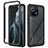 Custodia Silicone Trasparente Laterale 360 Gradi Cover per Xiaomi Mi 11 5G Nero