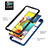 Custodia Silicone Trasparente Laterale 360 Gradi Cover YB1 per Samsung Galaxy A51 5G