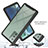 Custodia Silicone Trasparente Laterale 360 Gradi Cover YB1 per Samsung Galaxy Note 20 5G