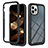 Custodia Silicone Trasparente Laterale 360 Gradi Cover YB2 per Apple iPhone 13 Pro