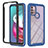 Custodia Silicone Trasparente Laterale 360 Gradi Cover YB2 per Motorola Moto G10