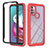 Custodia Silicone Trasparente Laterale 360 Gradi Cover YB2 per Motorola Moto G20