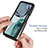 Custodia Silicone Trasparente Laterale 360 Gradi Cover YB2 per Motorola Moto G62 5G