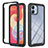 Custodia Silicone Trasparente Laterale 360 Gradi Cover YB2 per Samsung Galaxy A04E