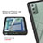 Custodia Silicone Trasparente Laterale 360 Gradi Cover YB2 per Samsung Galaxy Note 20 5G