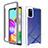 Custodia Silicone Trasparente Laterale 360 Gradi Cover ZJ1 per Samsung Galaxy A41