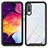 Custodia Silicone Trasparente Laterale 360 Gradi Cover ZJ1 per Samsung Galaxy A50