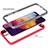 Custodia Silicone Trasparente Laterale 360 Gradi Cover ZJ1 per Samsung Galaxy A50