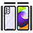 Custodia Silicone Trasparente Laterale 360 Gradi Cover ZJ1 per Samsung Galaxy A52s 5G