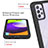 Custodia Silicone Trasparente Laterale 360 Gradi Cover ZJ1 per Samsung Galaxy A52s 5G