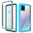 Custodia Silicone Trasparente Laterale 360 Gradi Cover ZJ1 per Samsung Galaxy A81