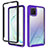 Custodia Silicone Trasparente Laterale 360 Gradi Cover ZJ1 per Samsung Galaxy A81