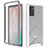 Custodia Silicone Trasparente Laterale 360 Gradi Cover ZJ1 per Samsung Galaxy Note 20 5G
