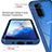 Custodia Silicone Trasparente Laterale 360 Gradi Cover ZJ1 per Samsung Galaxy S20 5G