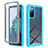 Custodia Silicone Trasparente Laterale 360 Gradi Cover ZJ1 per Samsung Galaxy S20 FE 5G