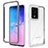 Custodia Silicone Trasparente Laterale 360 Gradi Cover ZJ1 per Samsung Galaxy S20 Ultra 5G Bianco