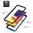 Custodia Silicone Trasparente Laterale 360 Gradi Cover ZJ2 per Samsung Galaxy A24 4G