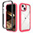 Custodia Silicone Trasparente Laterale 360 Gradi Cover ZJ3 per Apple iPhone 14 Plus