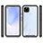 Custodia Silicone Trasparente Laterale 360 Gradi Cover ZJ3 per Google Pixel 5 XL 5G