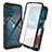 Custodia Silicone Trasparente Laterale 360 Gradi Cover ZJ3 per Motorola Moto G42