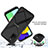 Custodia Silicone Trasparente Laterale 360 Gradi Cover ZJ3 per Samsung Galaxy A02s