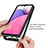Custodia Silicone Trasparente Laterale 360 Gradi Cover ZJ3 per Samsung Galaxy A33 5G