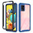 Custodia Silicone Trasparente Laterale 360 Gradi Cover ZJ3 per Samsung Galaxy A51 4G