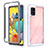 Custodia Silicone Trasparente Laterale 360 Gradi Cover ZJ3 per Samsung Galaxy A51 4G Bianco