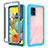 Custodia Silicone Trasparente Laterale 360 Gradi Cover ZJ3 per Samsung Galaxy A51 5G